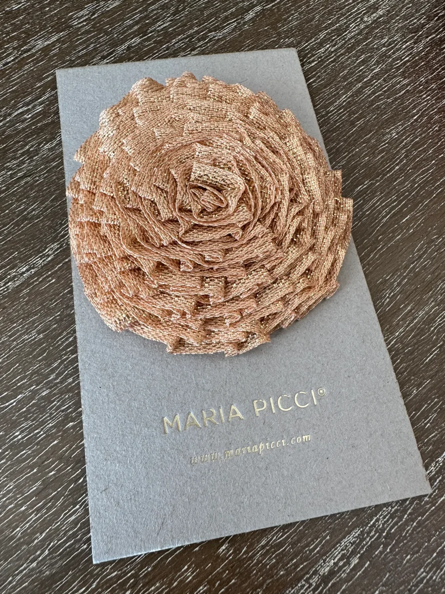 "Broches Roseta" Accesorios María Picci - Imagen 3
